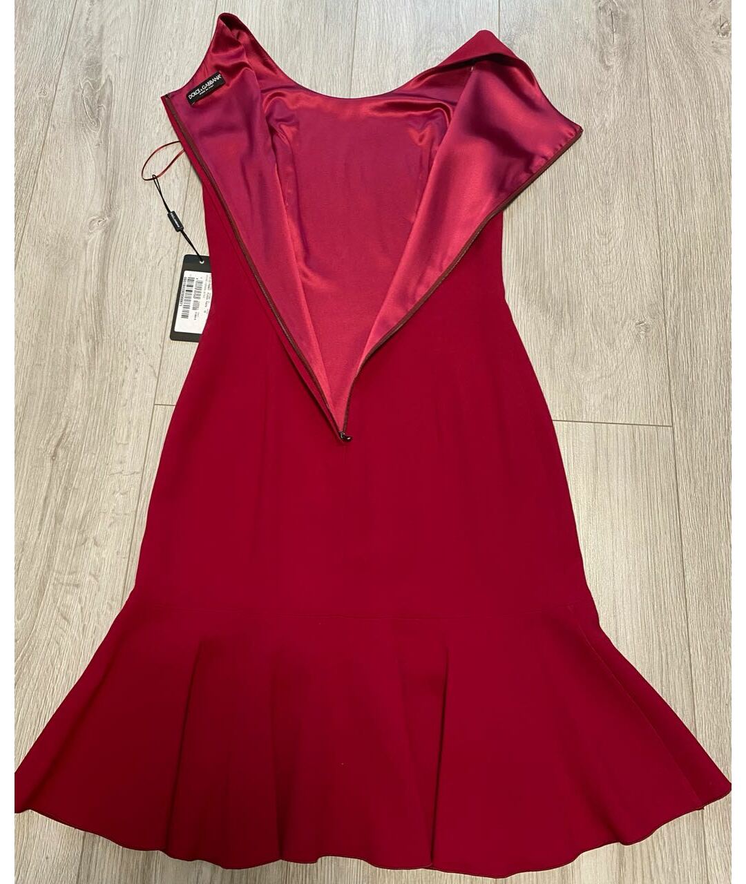 DOLCE&GABBANA Розовое вискозное коктейльное платье, фото 3