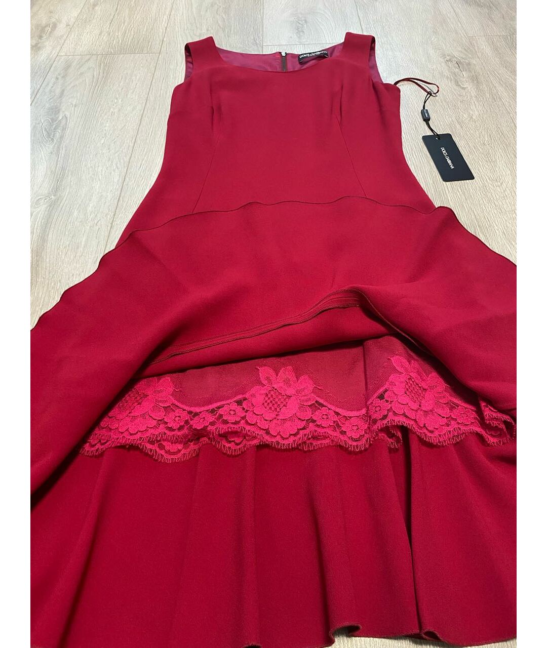 DOLCE&GABBANA Розовое вискозное коктейльное платье, фото 7
