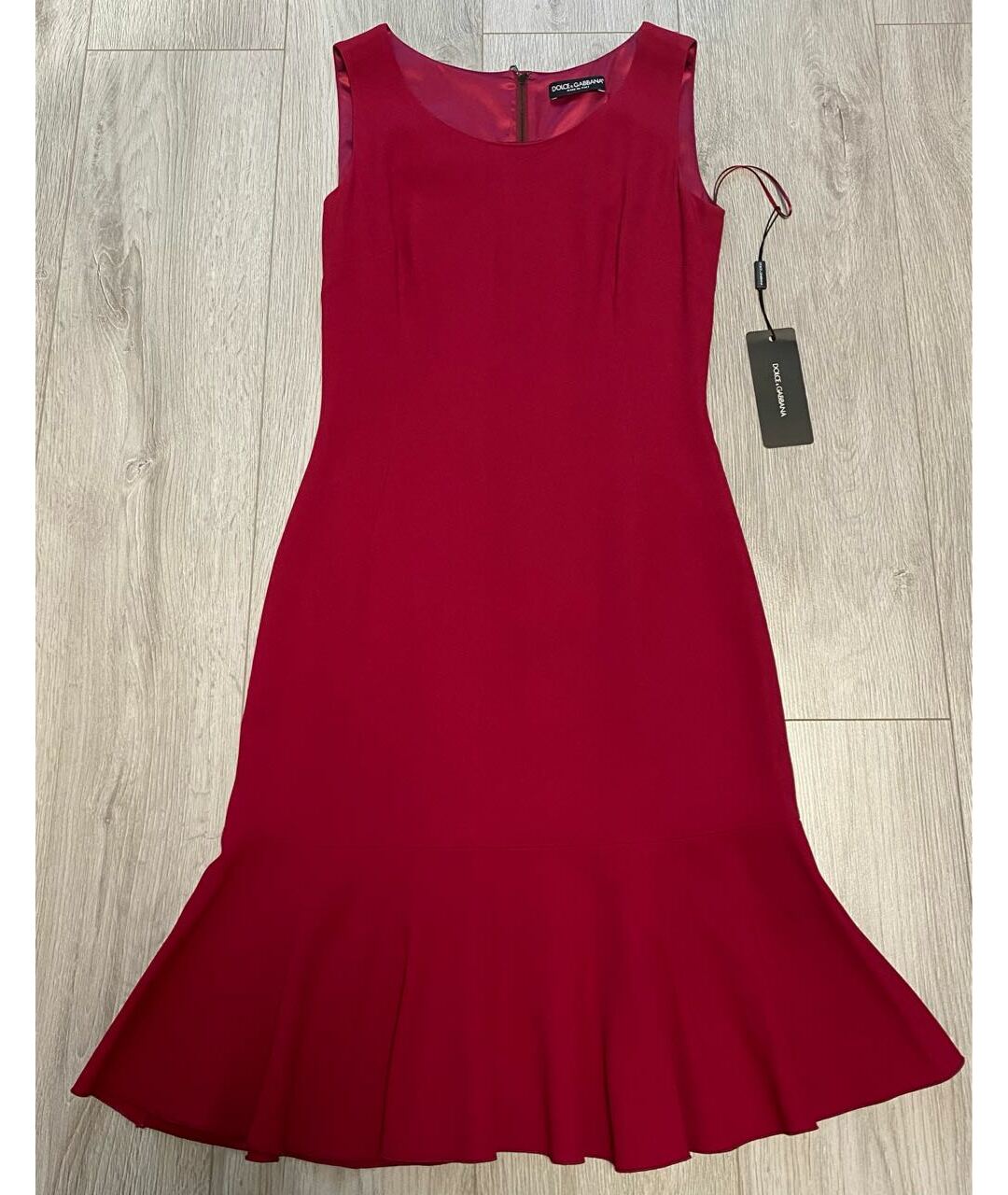 DOLCE&GABBANA Розовое вискозное коктейльное платье, фото 2
