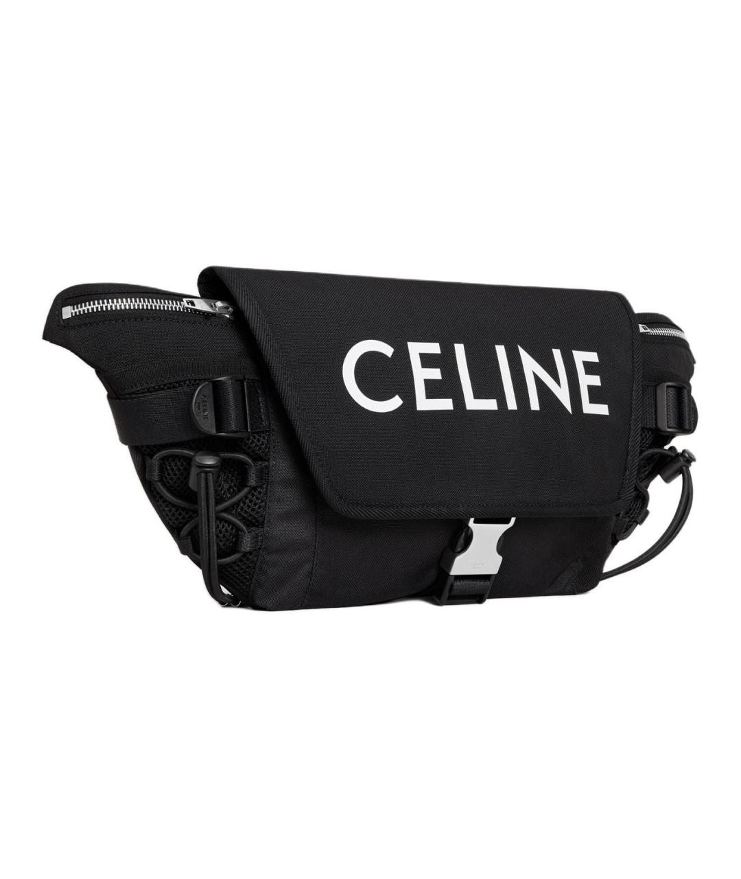 CELINE Черная поясная сумка, фото 2