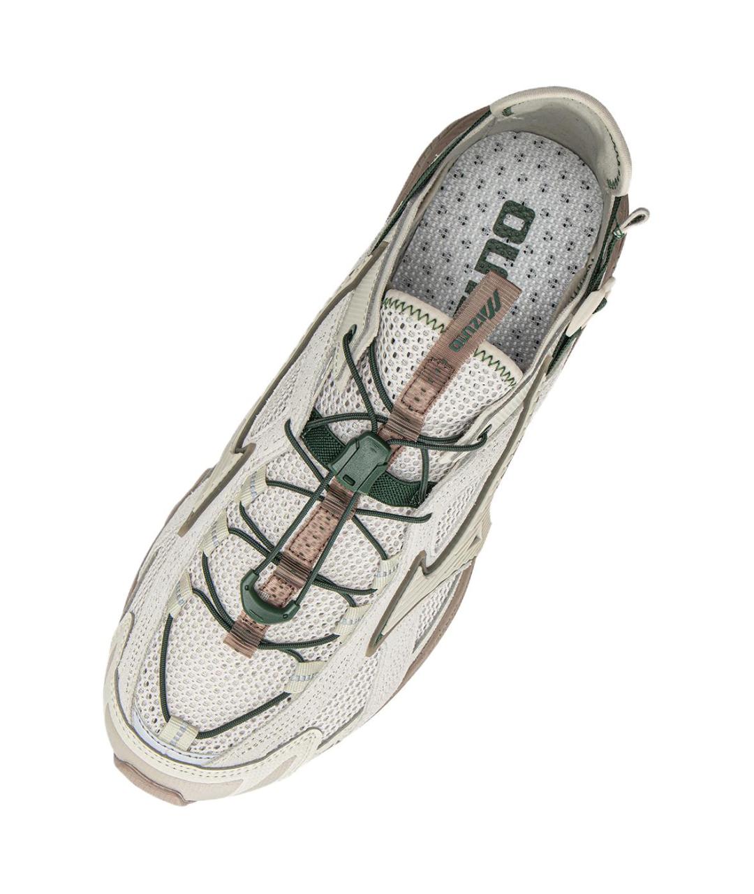 MIZUNO Бежевые текстильные кроссовки, фото 5