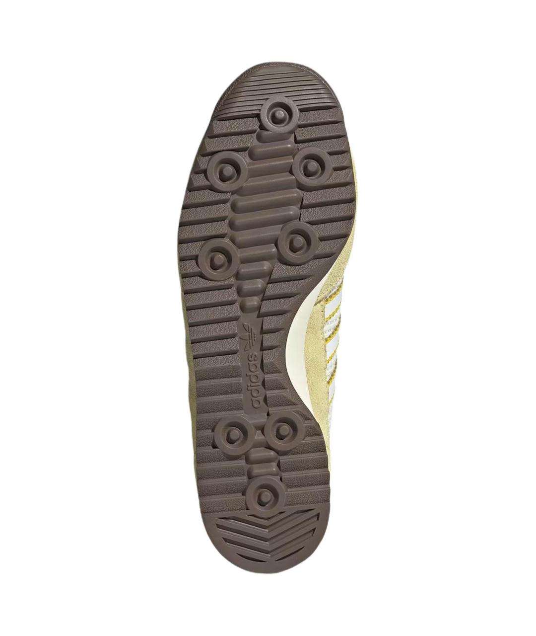 ADIDAS Желтые текстильные кеды, фото 6