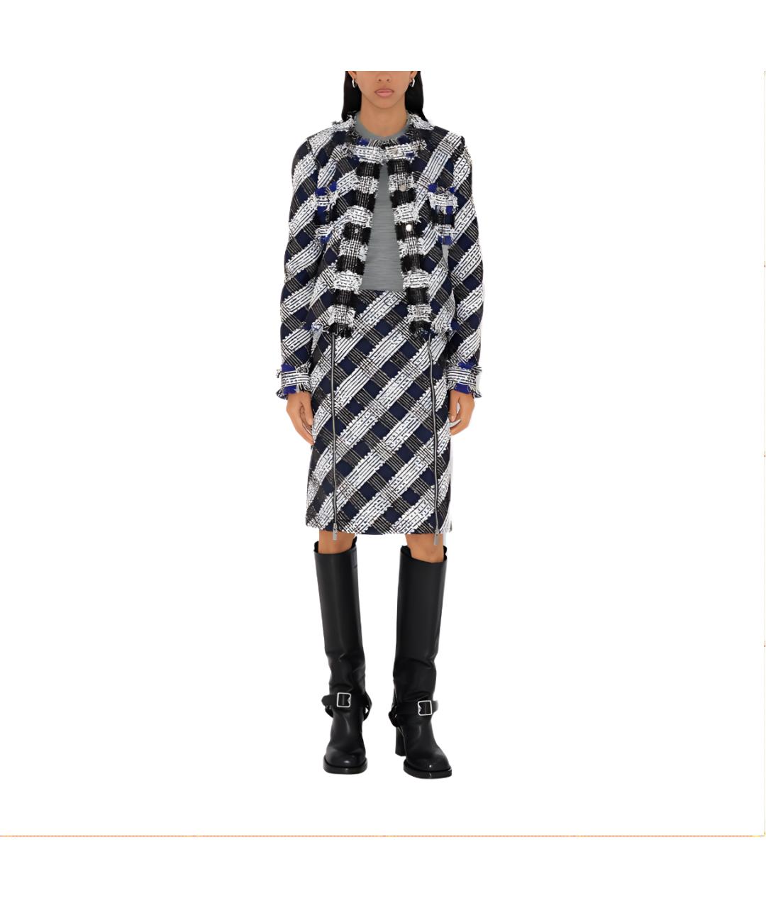 BURBERRY Синяя куртка, фото 2