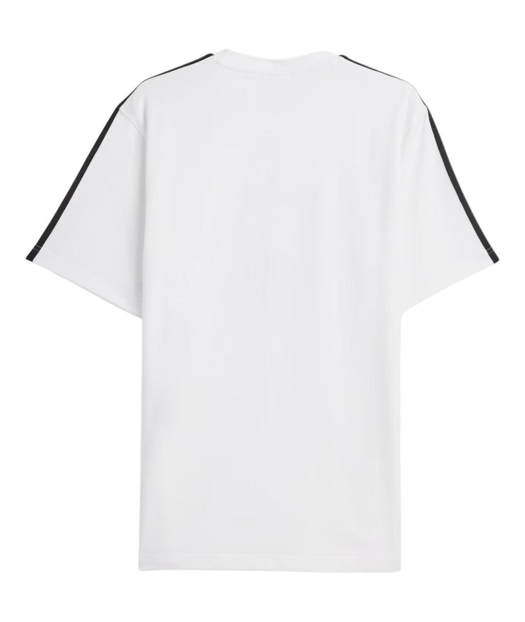 ADIDAS Белая хлопковая футболка, фото 2