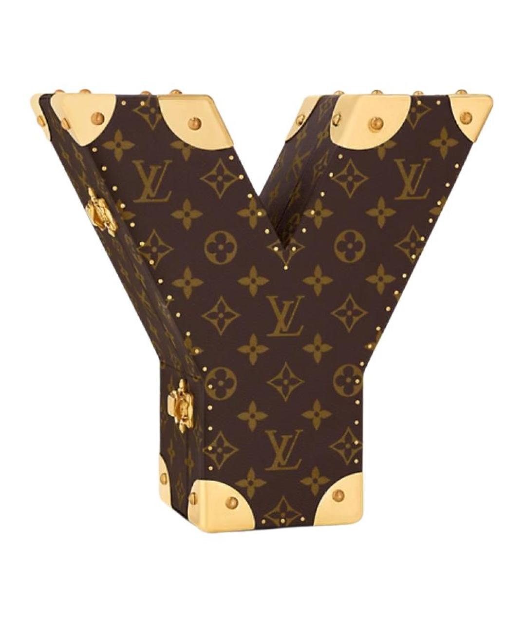 LOUIS VUITTON Коричневый чемодан, фото 2