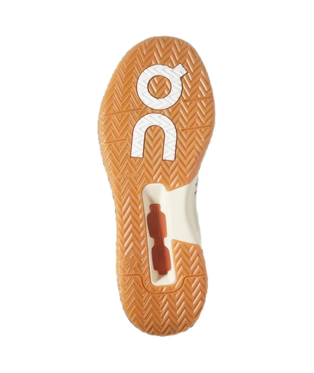 ON Белые бархатные низкие кроссовки / кеды, фото 4