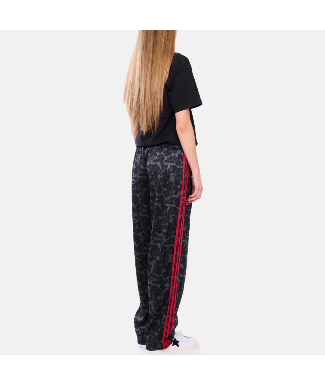 ADIDAS Красные прямые брюки, фото 5