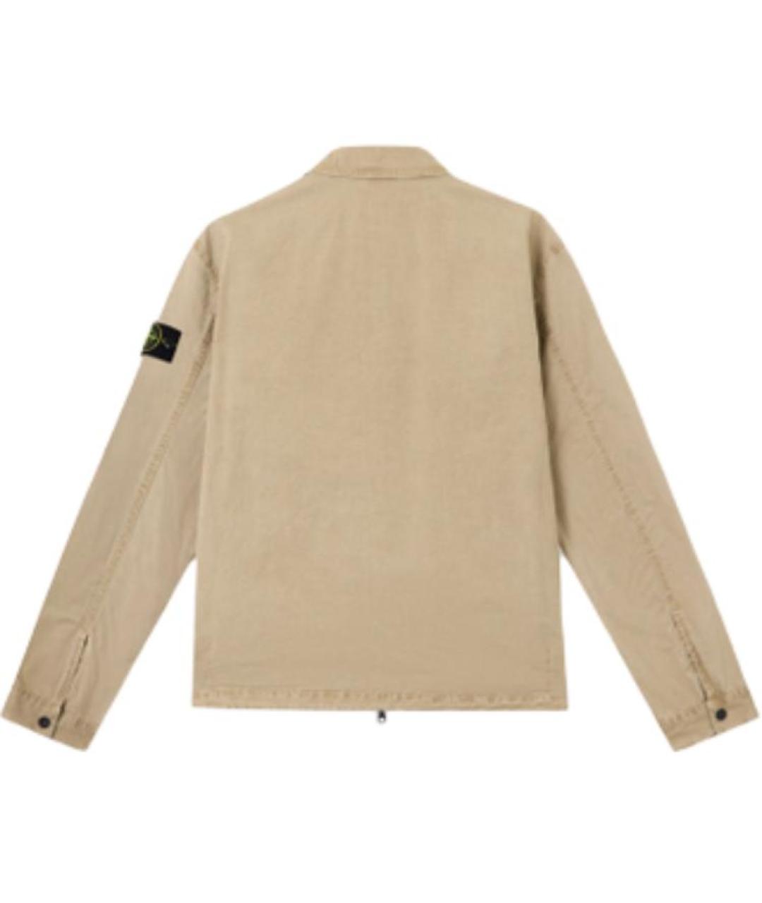 STONE ISLAND Бежевая куртка, фото 2