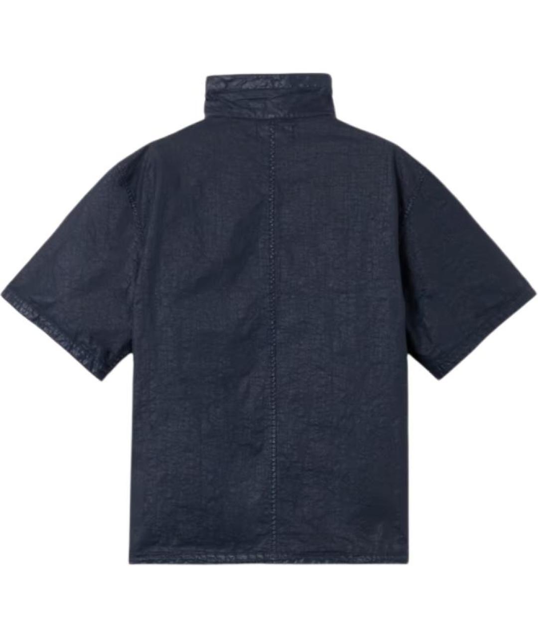 STONE ISLAND Темно-синяя футболка, фото 2