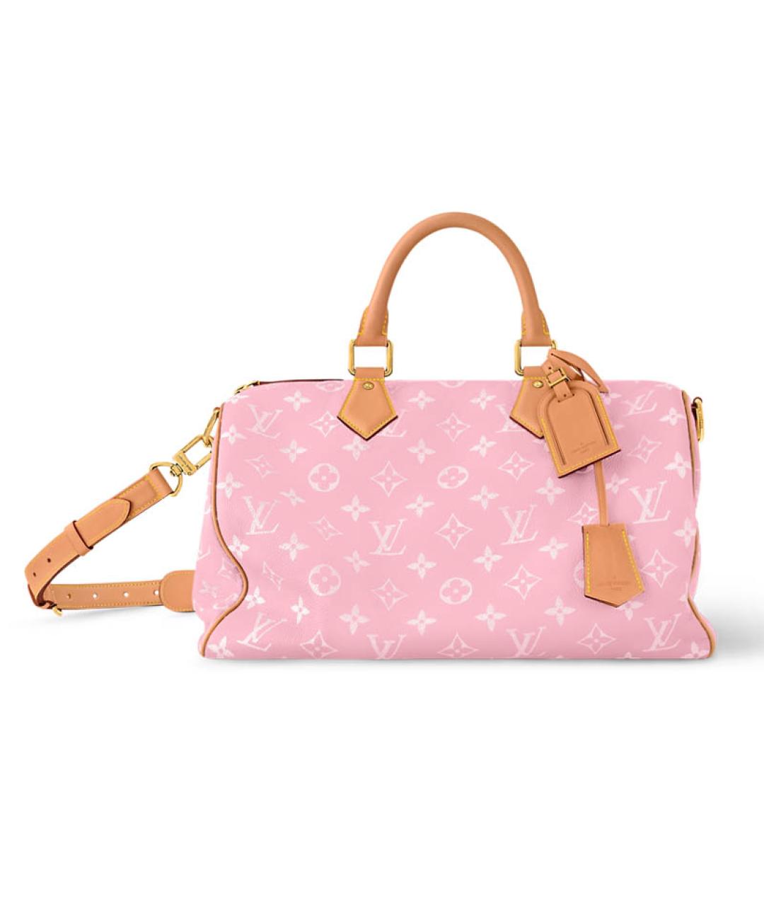LOUIS VUITTON Розовая дорожная/спортивная сумка, фото 1