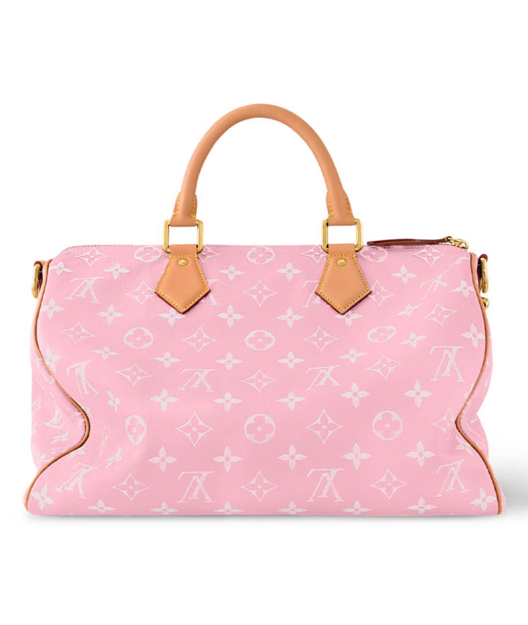 LOUIS VUITTON Розовая дорожная/спортивная сумка, фото 4