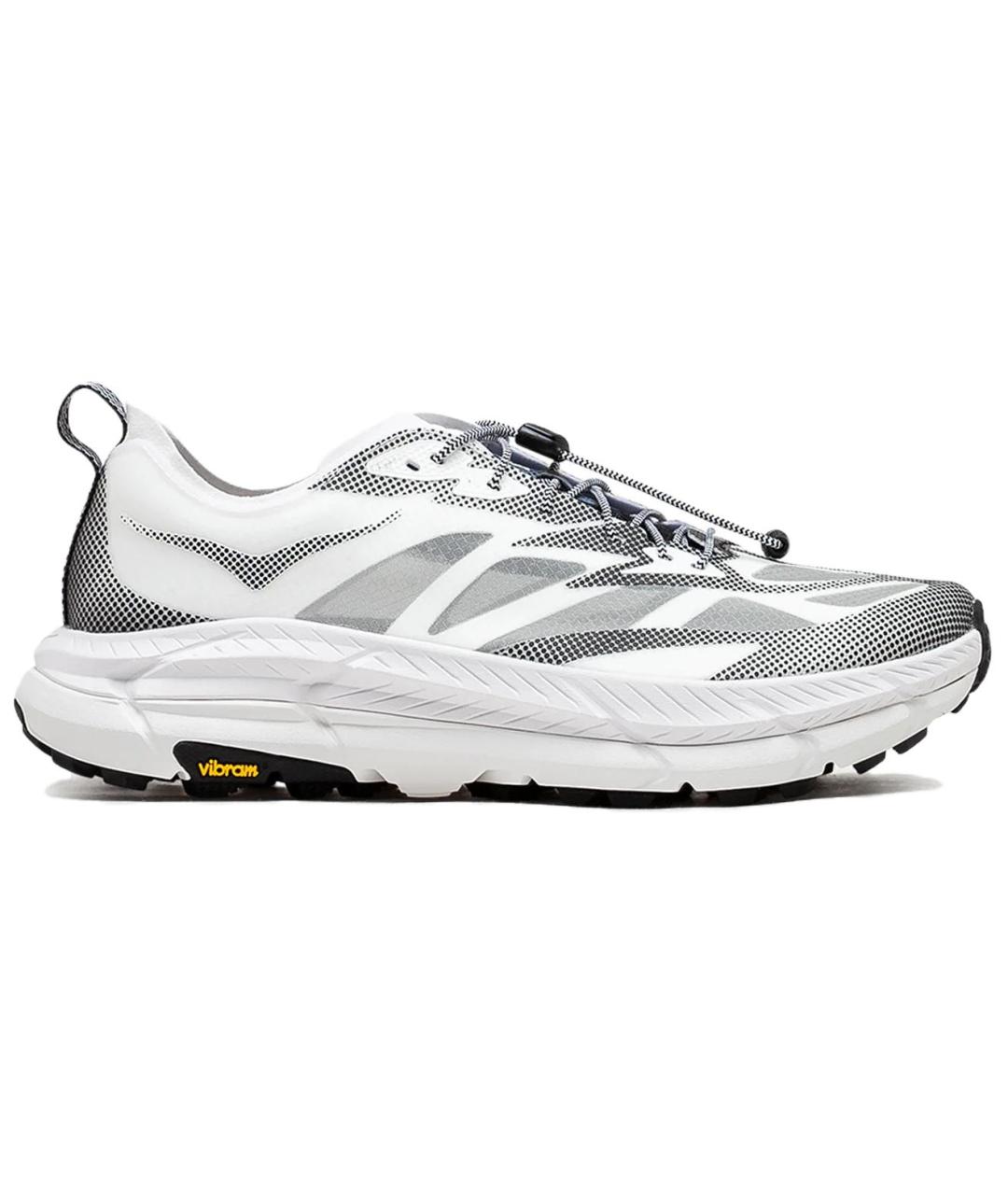 HOKA Белые текстильные кроссовки, фото 1