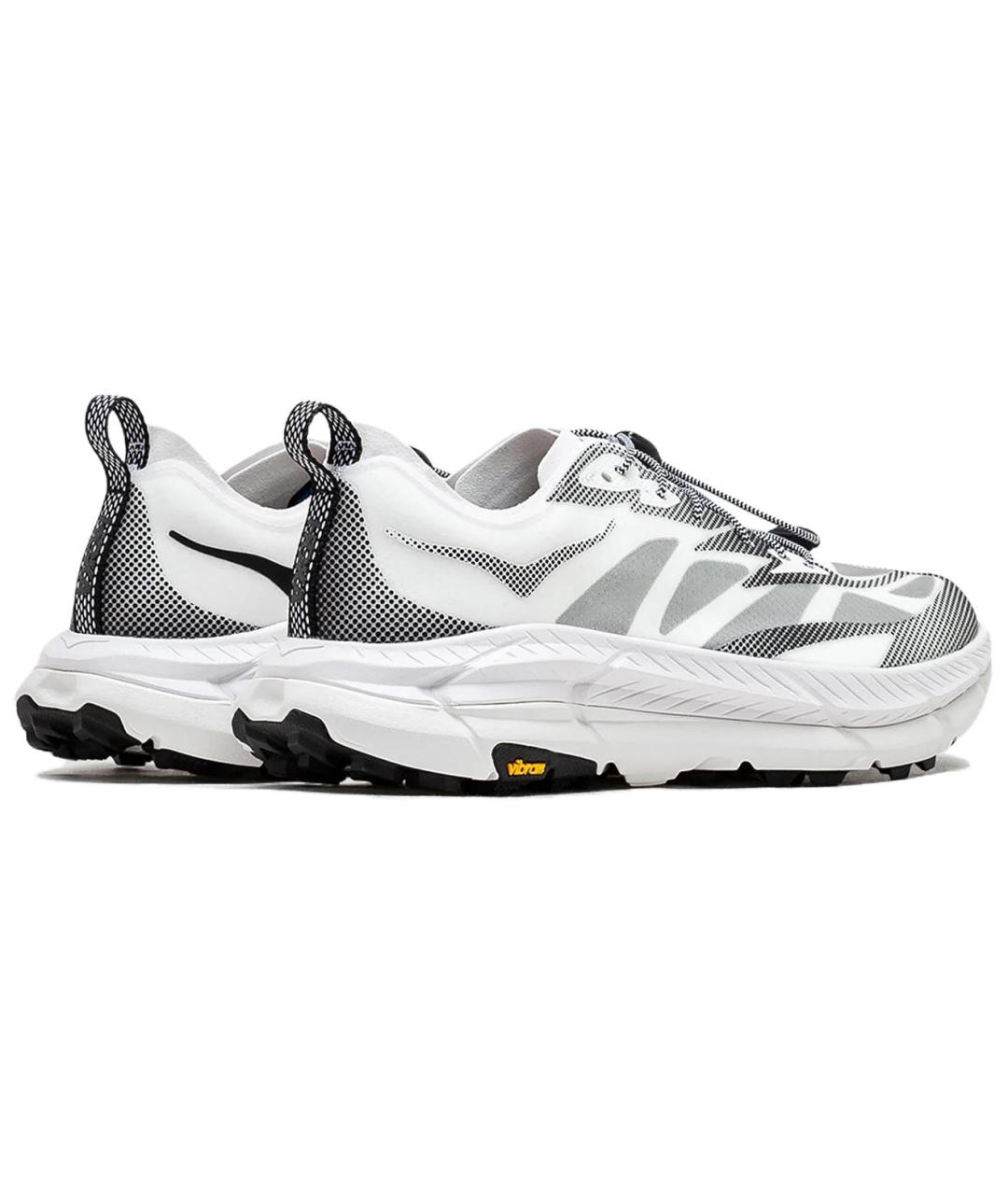 HOKA Белые текстильные кроссовки, фото 4