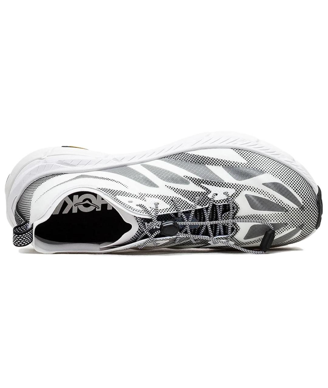 HOKA Белые текстильные кроссовки, фото 5