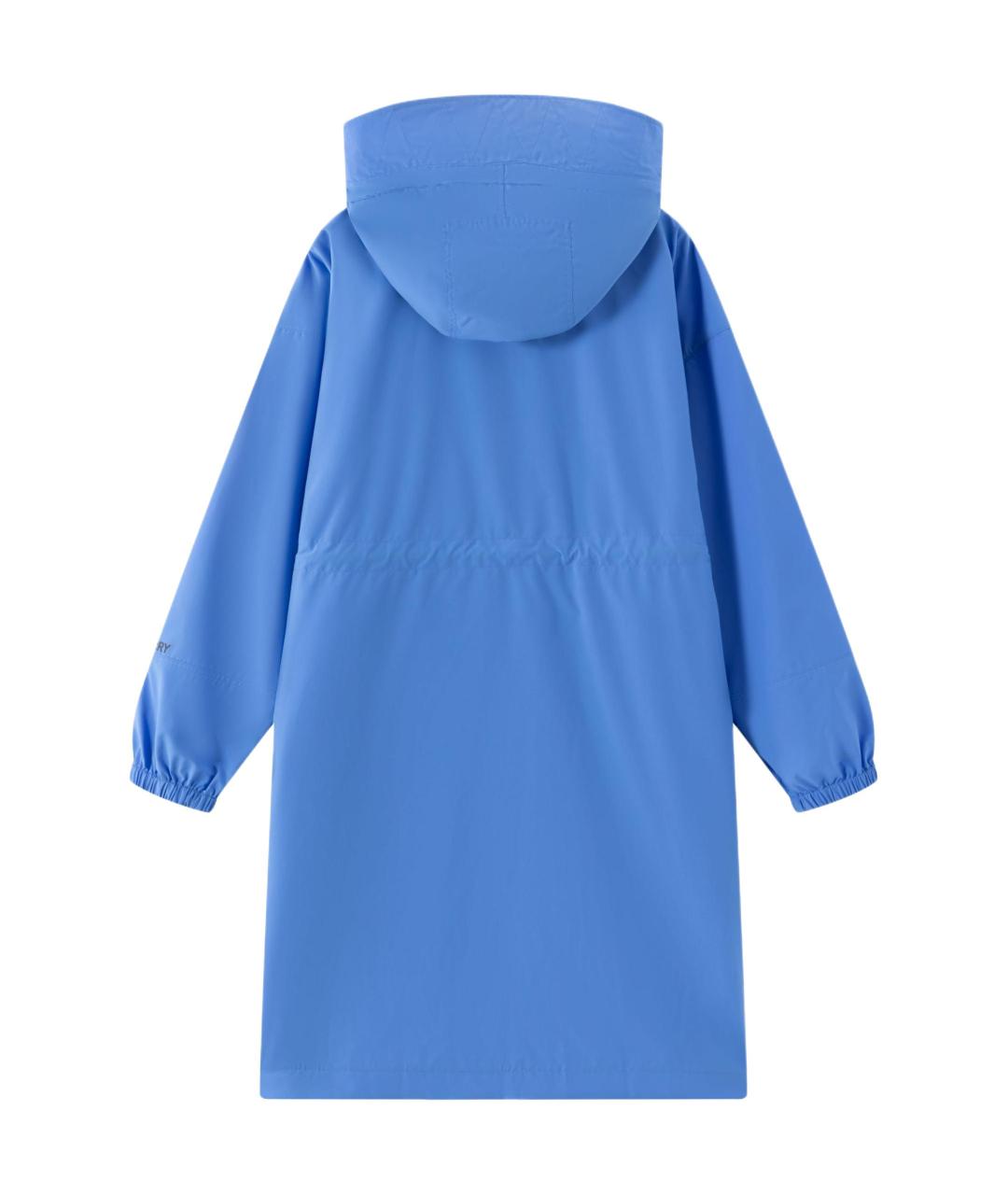 BURBERRY Голубой тренч/плащ, фото 2