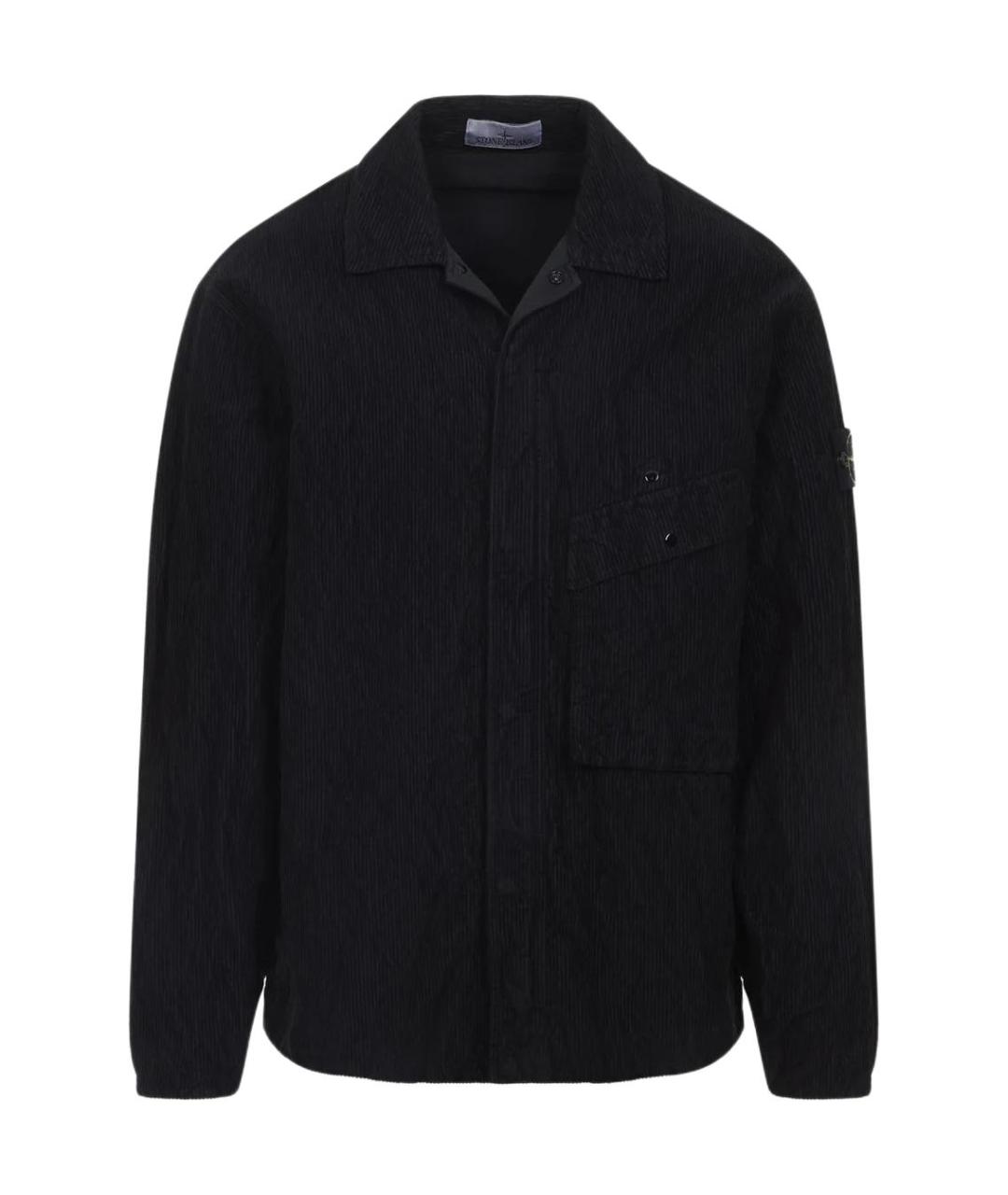 STONE ISLAND Черная куртка, фото 1