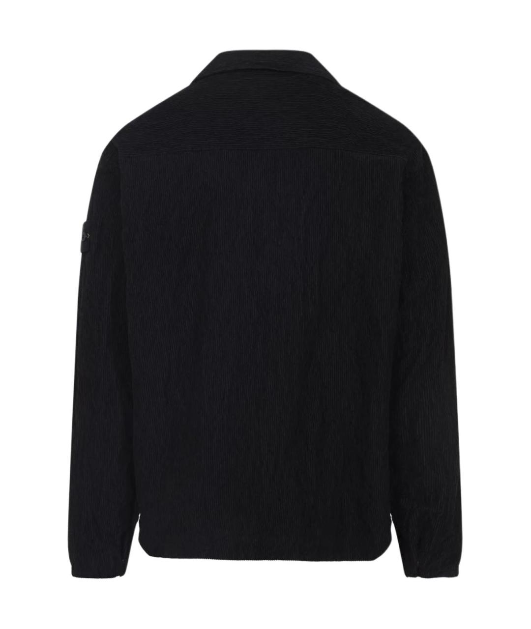 STONE ISLAND Черная куртка, фото 2
