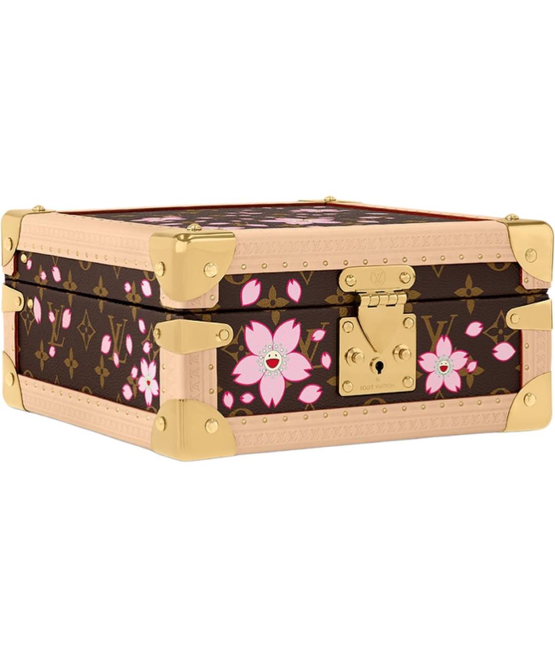 LOUIS VUITTON Коричневая косметичка, фото 2