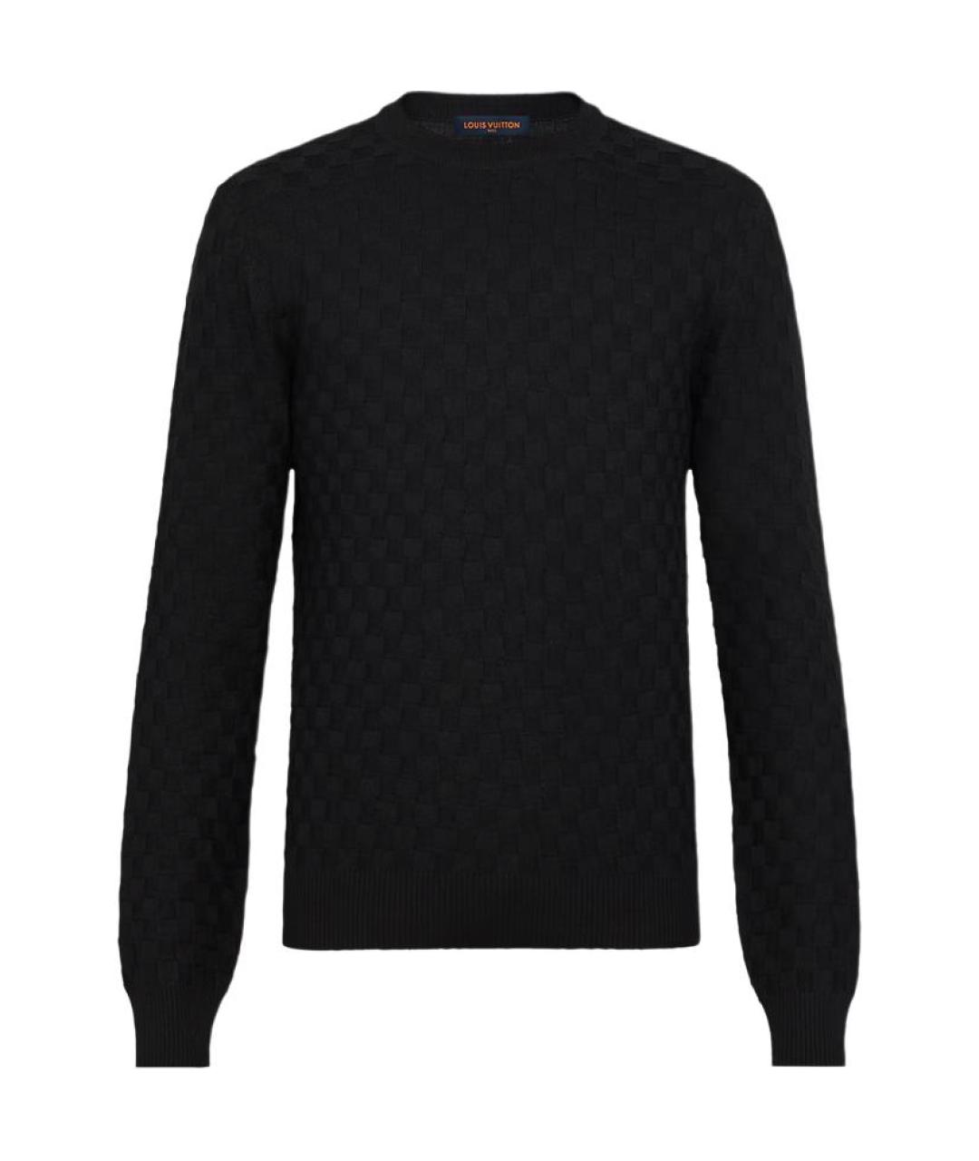 LOUIS VUITTON Черный джемпер / свитер, фото 1
