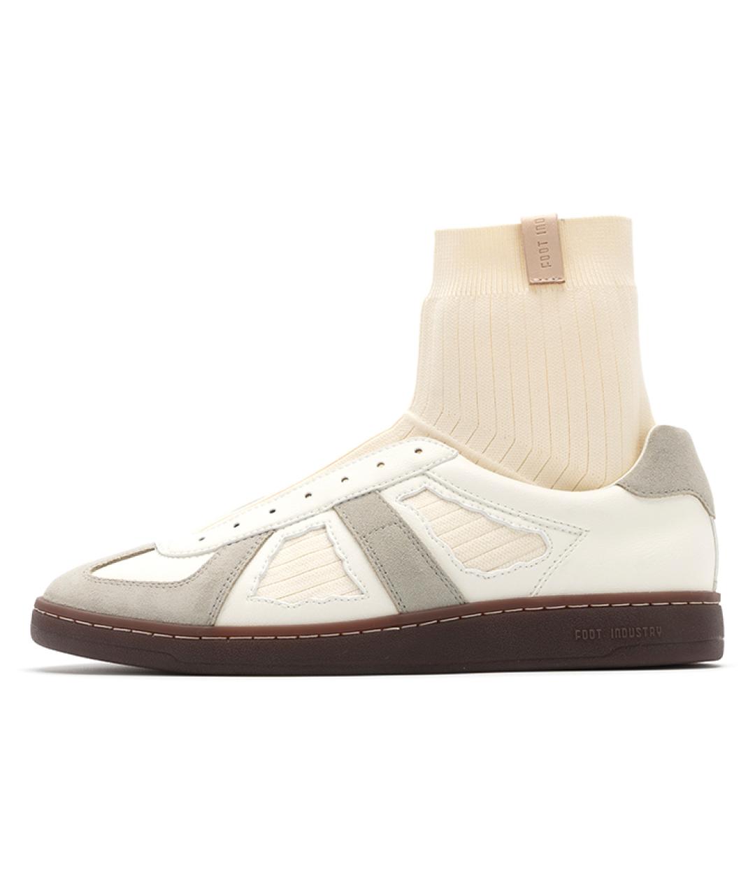 FOOT INDUSTRY Белые замшевые кеды, фото 6