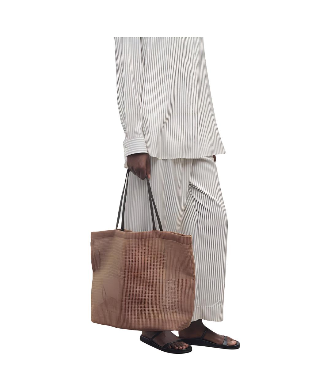 THE ROW Коричневая сумка через плечо, фото 4