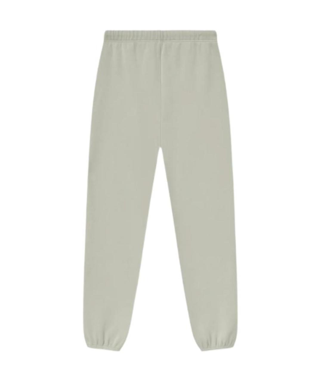 FEAR OF GOD ESSENTIALS Серые хлопковые повседневные брюки, фото 2