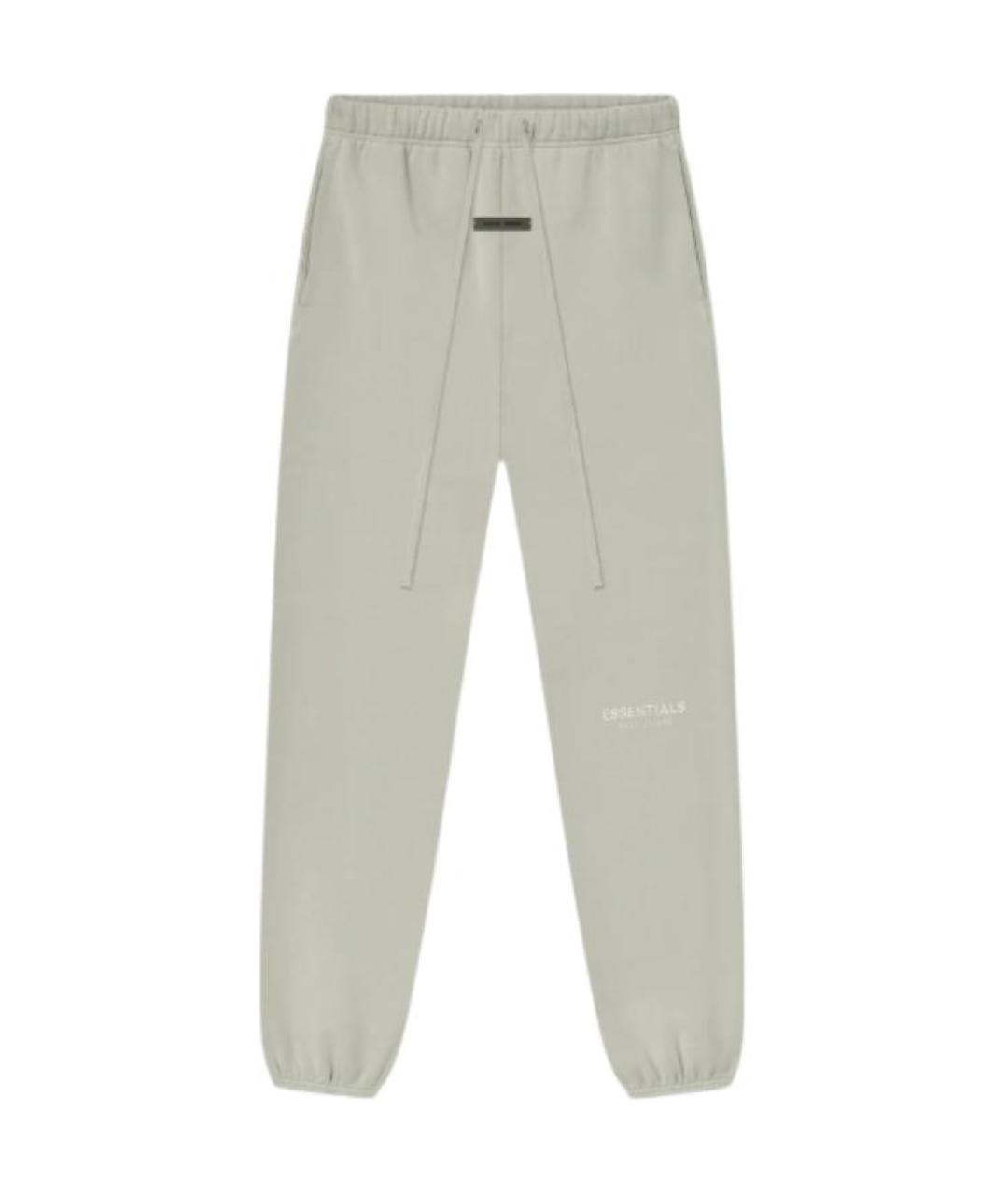 FEAR OF GOD ESSENTIALS Серые хлопковые повседневные брюки, фото 1