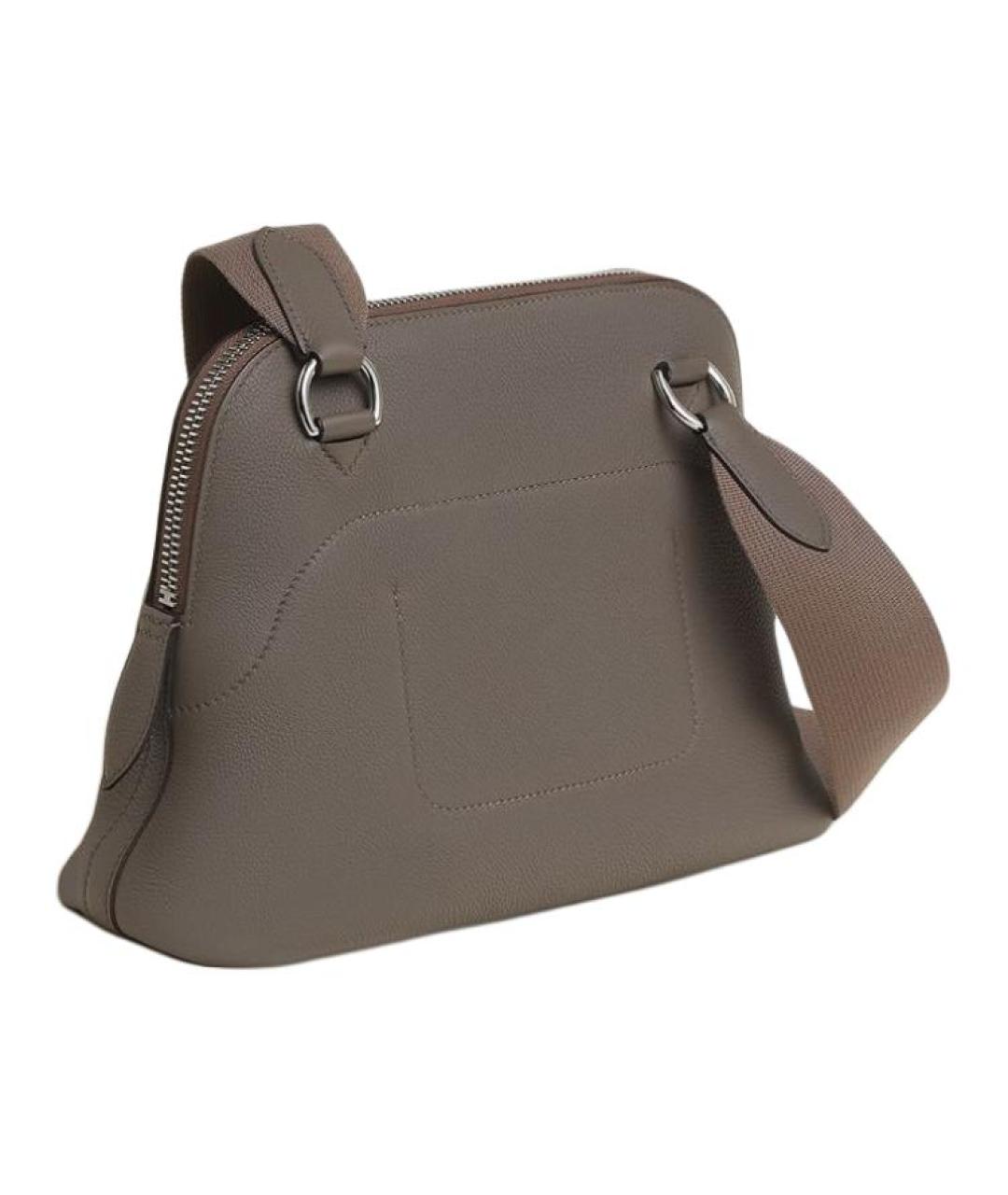 HERMES Серая сумка через плечо, фото 1