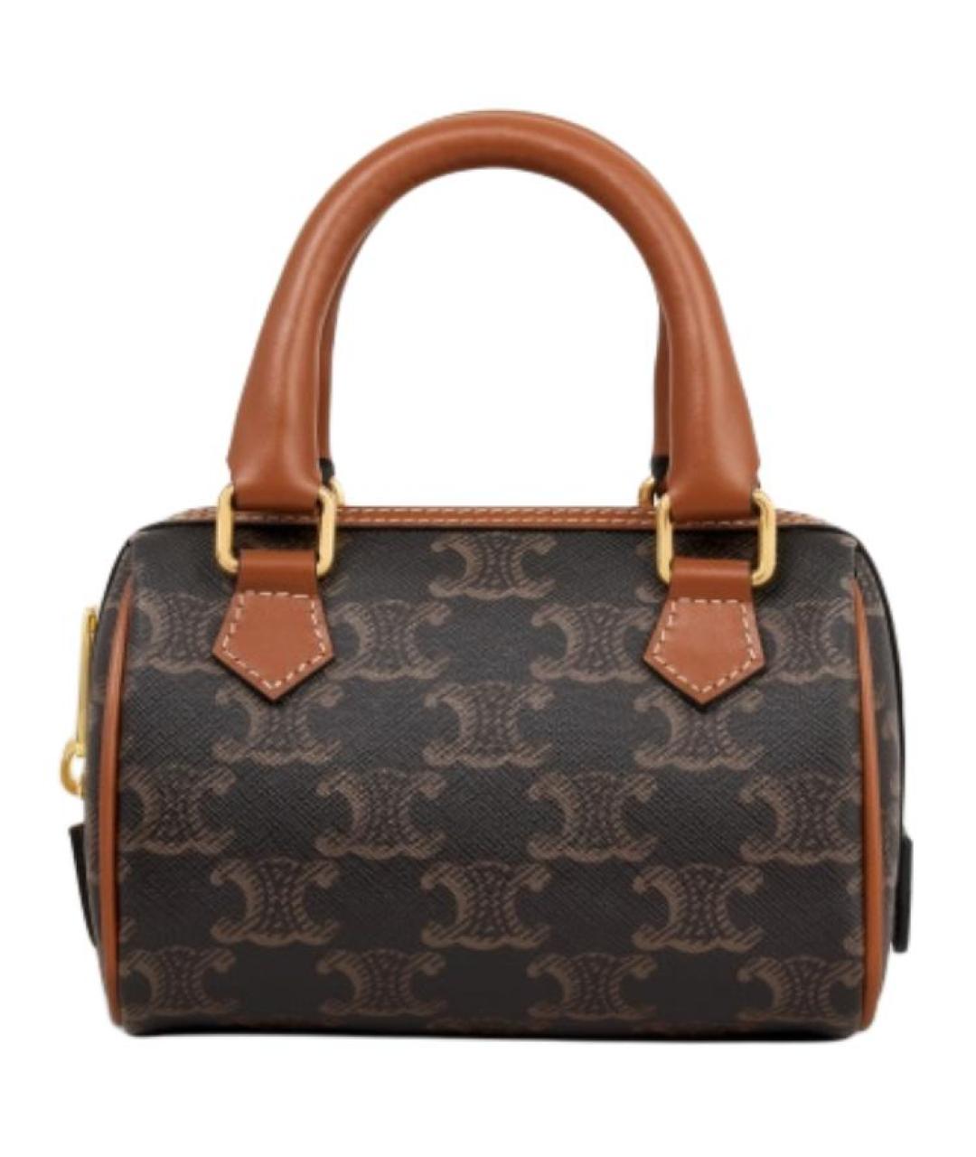 CELINE Коричневая сумка через плечо, фото 1