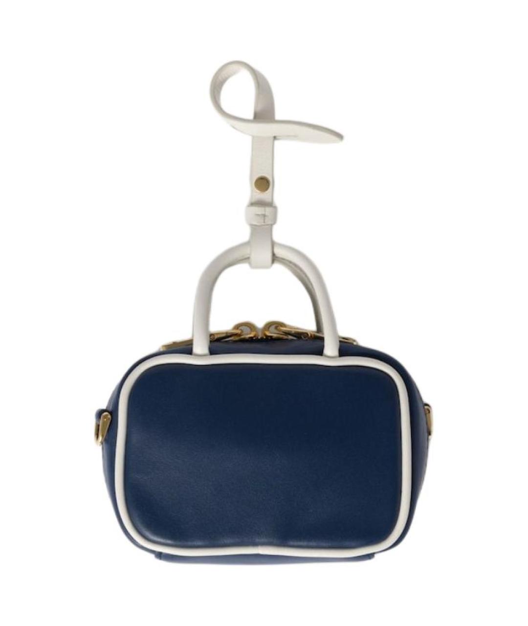 MIU MIU Синяя сумка через плечо, фото 3