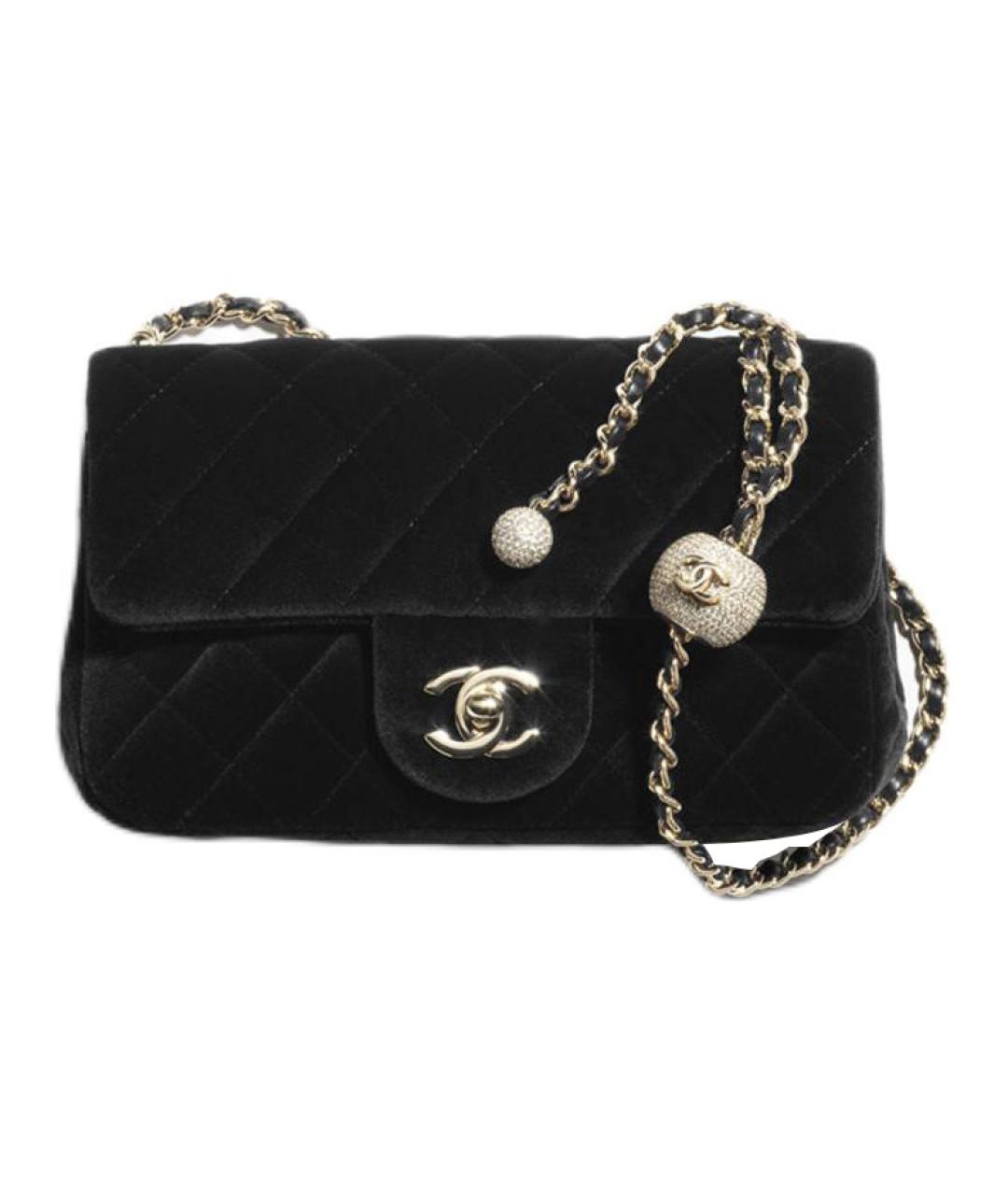 CHANEL Черная сумка через плечо, фото 1