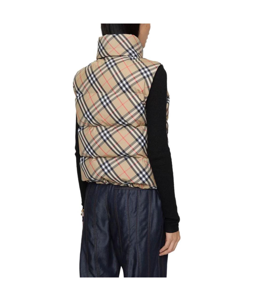 BURBERRY Бежевый жилет, фото 4