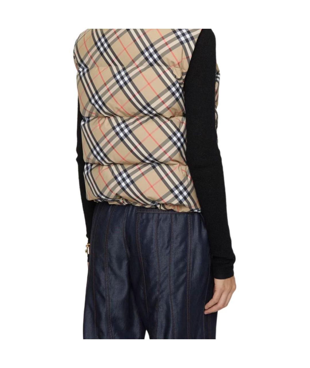 BURBERRY Бежевый жилет, фото 5