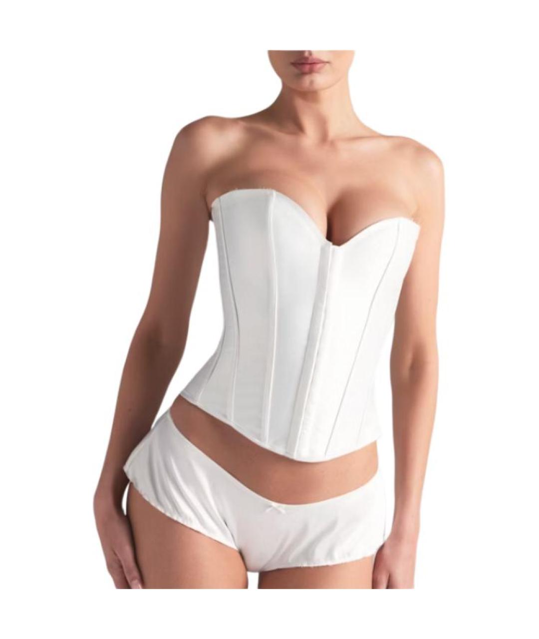 SKIMS Бежевый корсет, фото 4