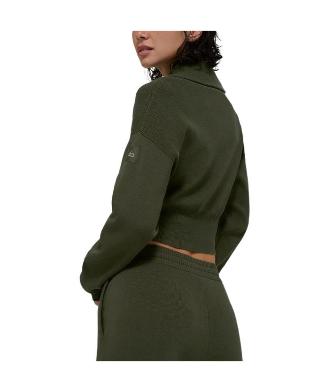 ALO YOGA Хаки куртка, фото 2