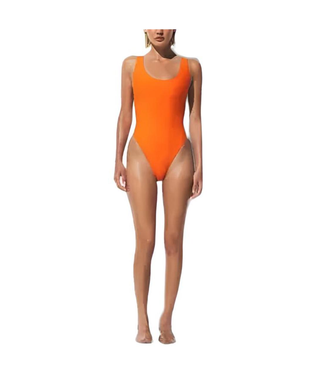 SKIMS Оранжевый купальник, фото 3