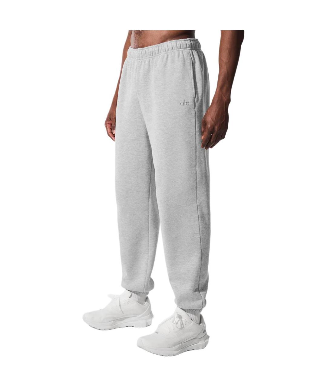 ALO YOGA Серые спортивные брюки и шорты, фото 3