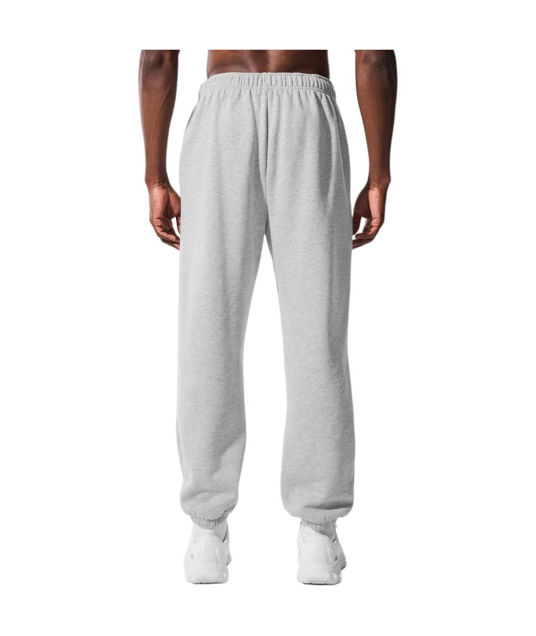 ALO YOGA Серые спортивные брюки и шорты, фото 2