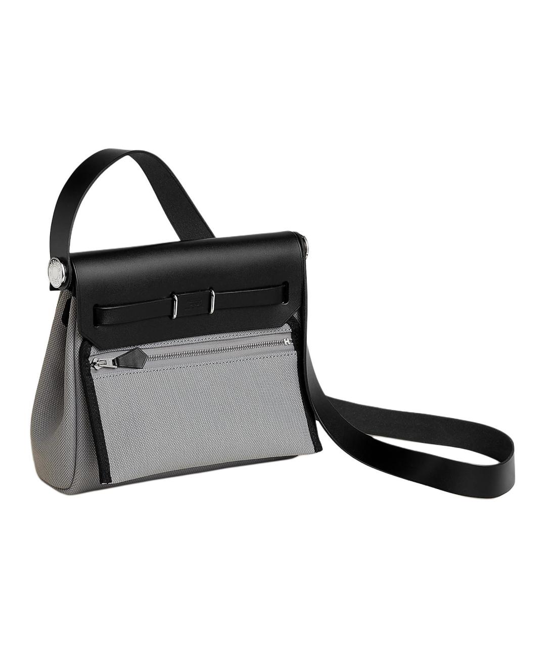 HERMES Черная сумка через плечо, фото 3