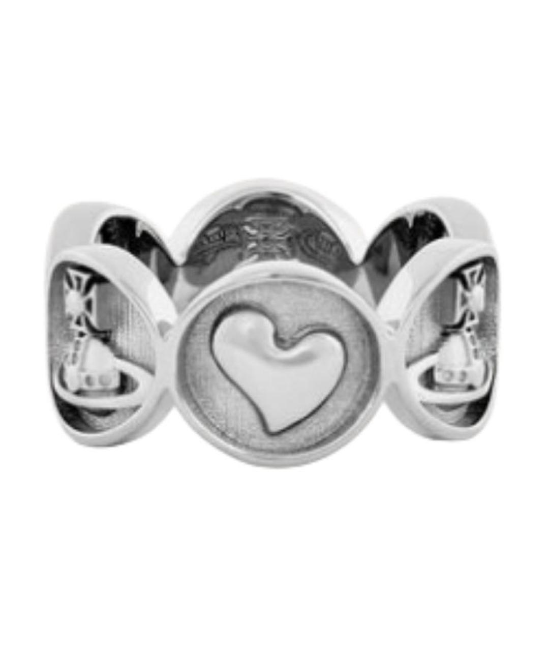 VIVIENNE WESTWOOD Серебряное металлическое кольцо, фото 5