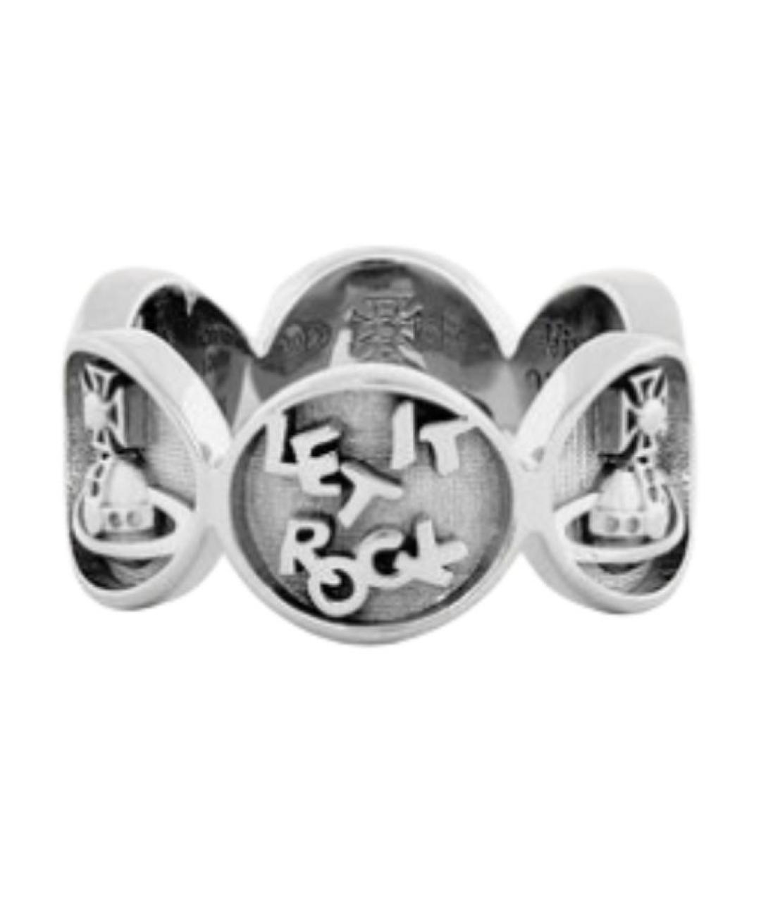 VIVIENNE WESTWOOD Серебряное металлическое кольцо, фото 2