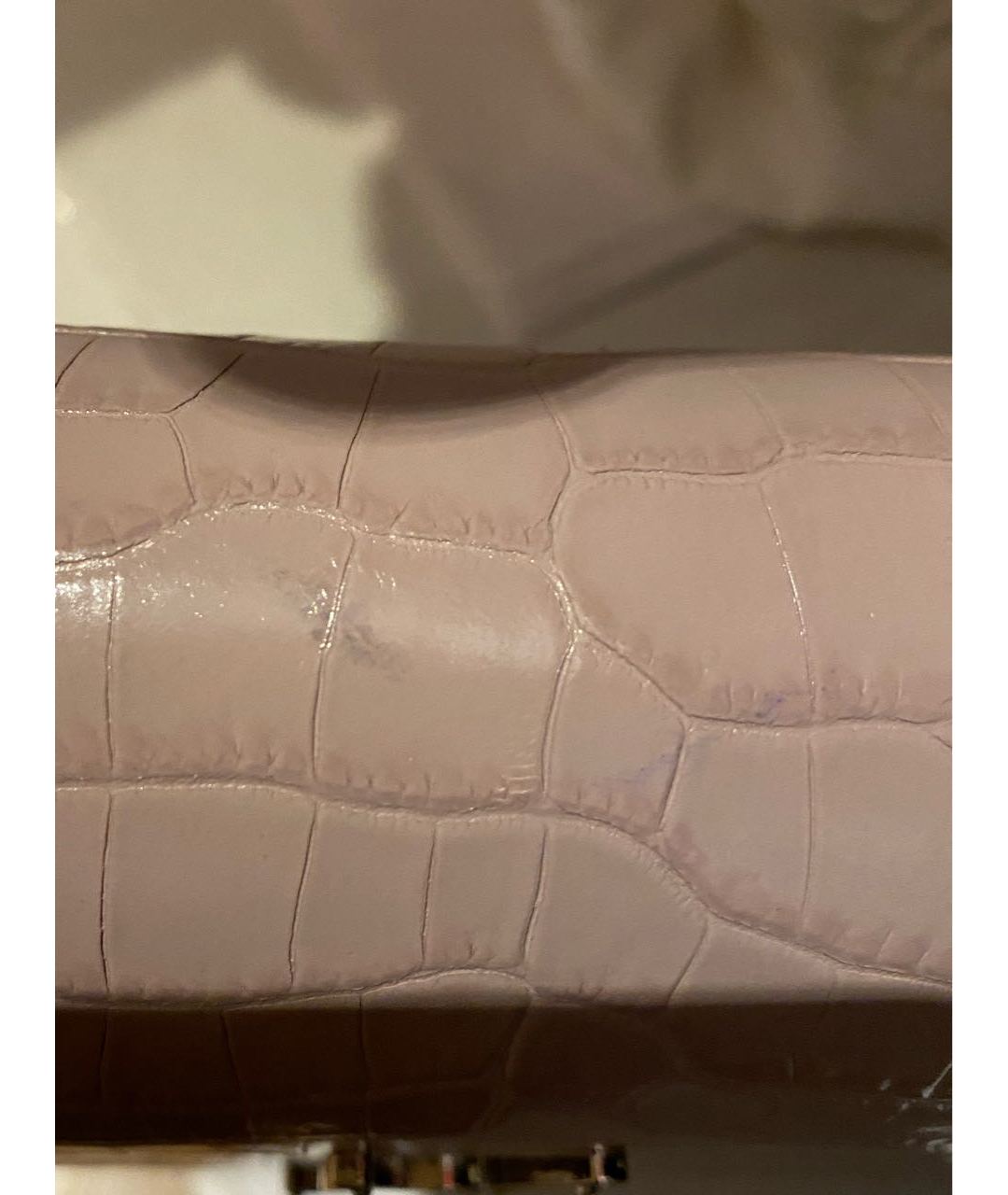 SAINT LAURENT Розовая сумка тоут из лакированной кожи, фото 6