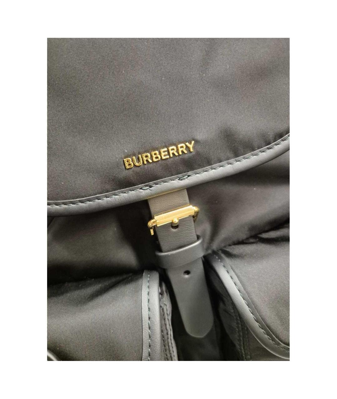 BURBERRY Черный рюкзак, фото 4