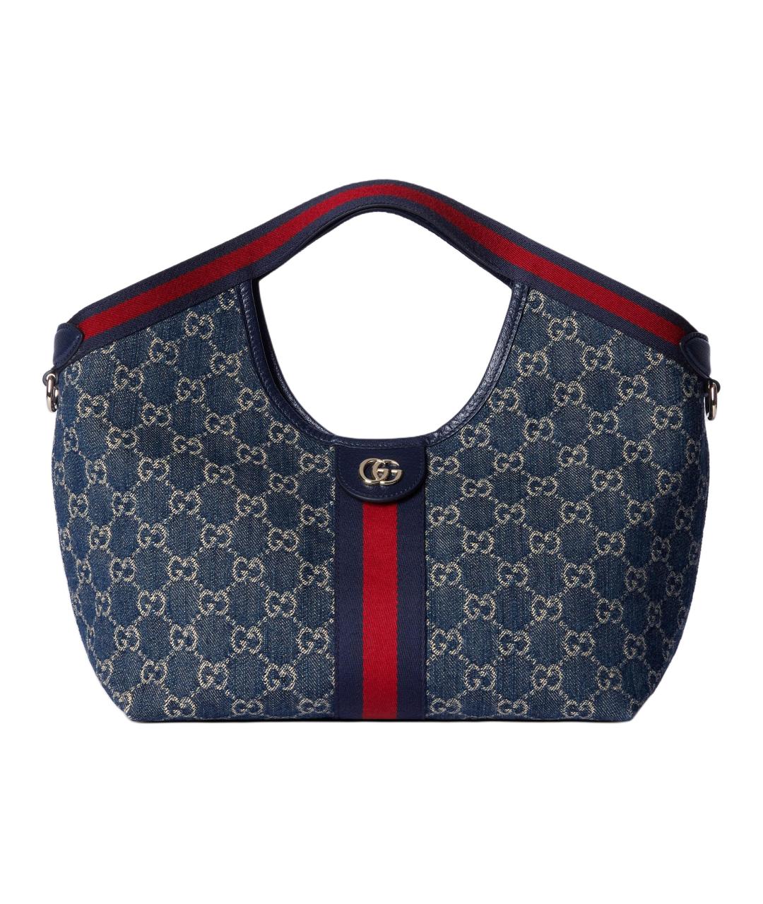 GUCCI Синяя сумка через плечо, фото 1