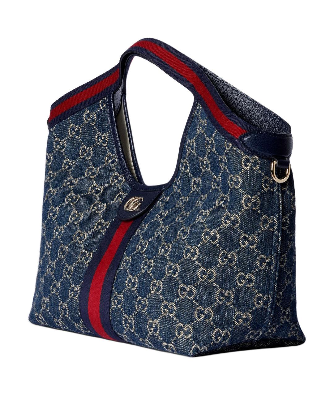 GUCCI Синяя сумка через плечо, фото 2