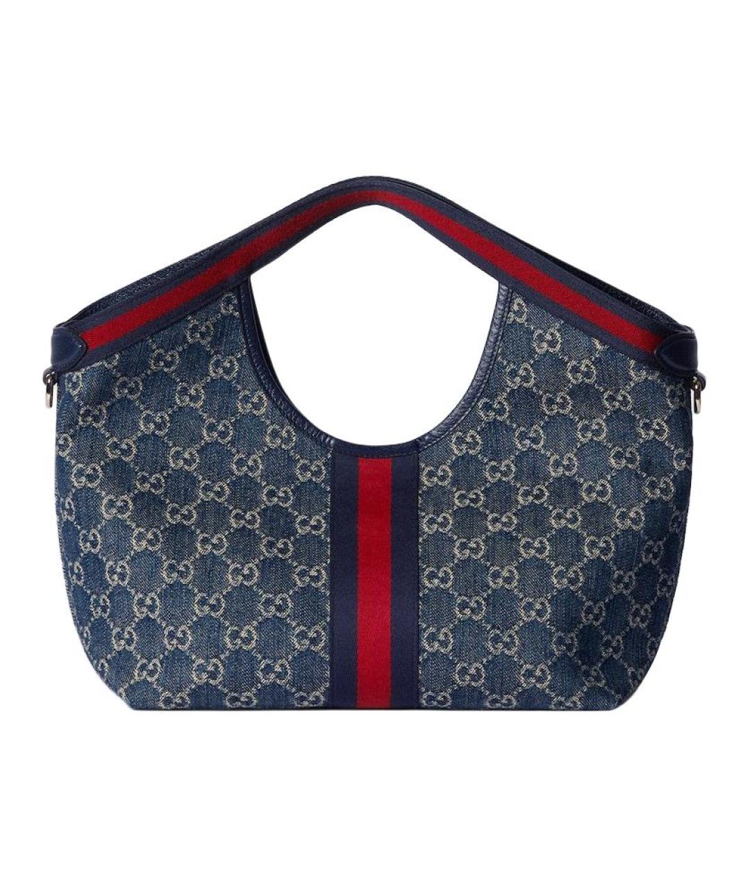 GUCCI Синяя сумка через плечо, фото 3