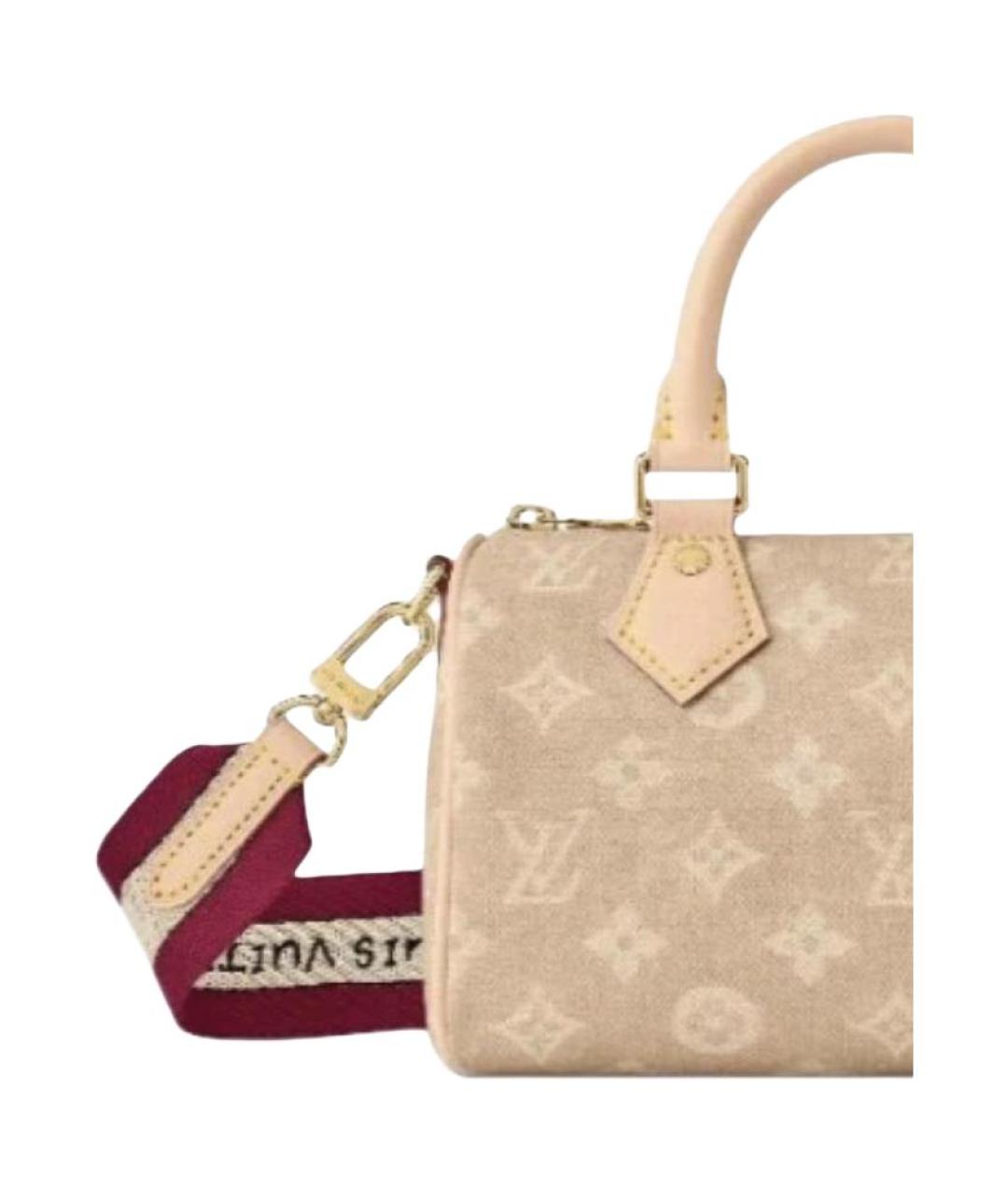 LOUIS VUITTON Бежевая сумка через плечо, фото 2