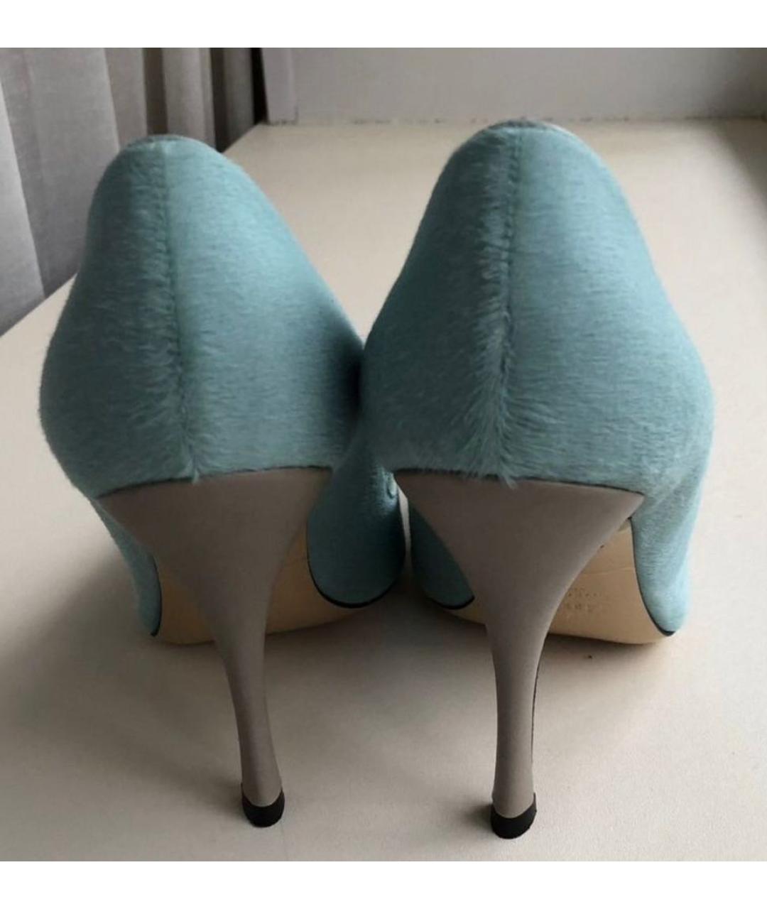 MAX MARA Бирюзовые туфли, фото 3