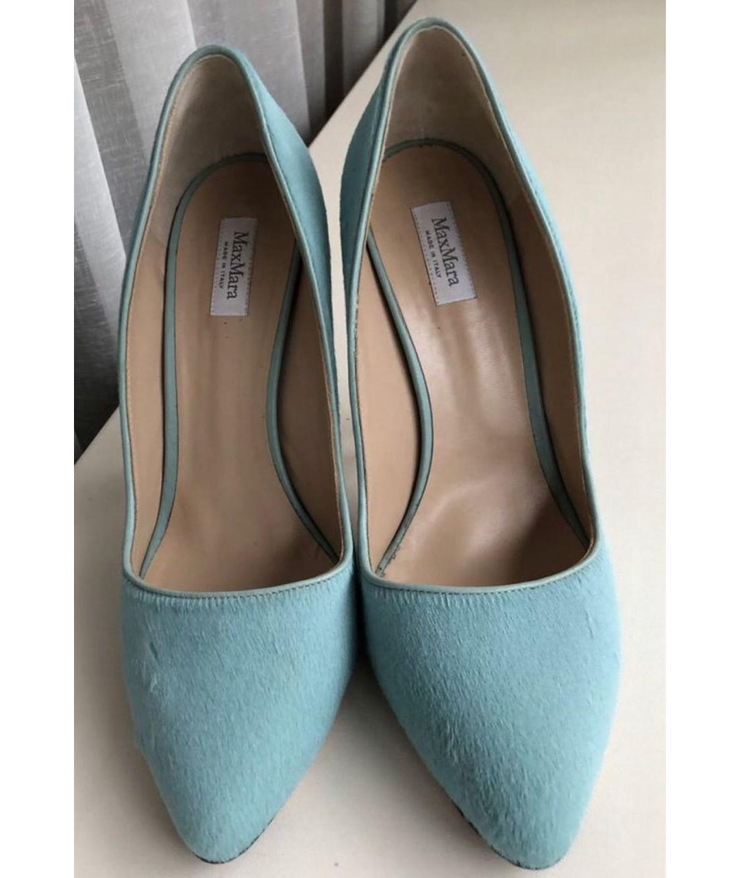 MAX MARA Бирюзовые туфли, фото 2