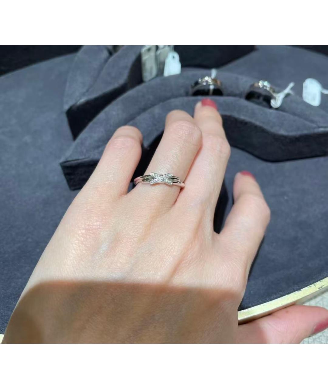 CHAUMET Серебряное кольцо из белого золота, фото 5